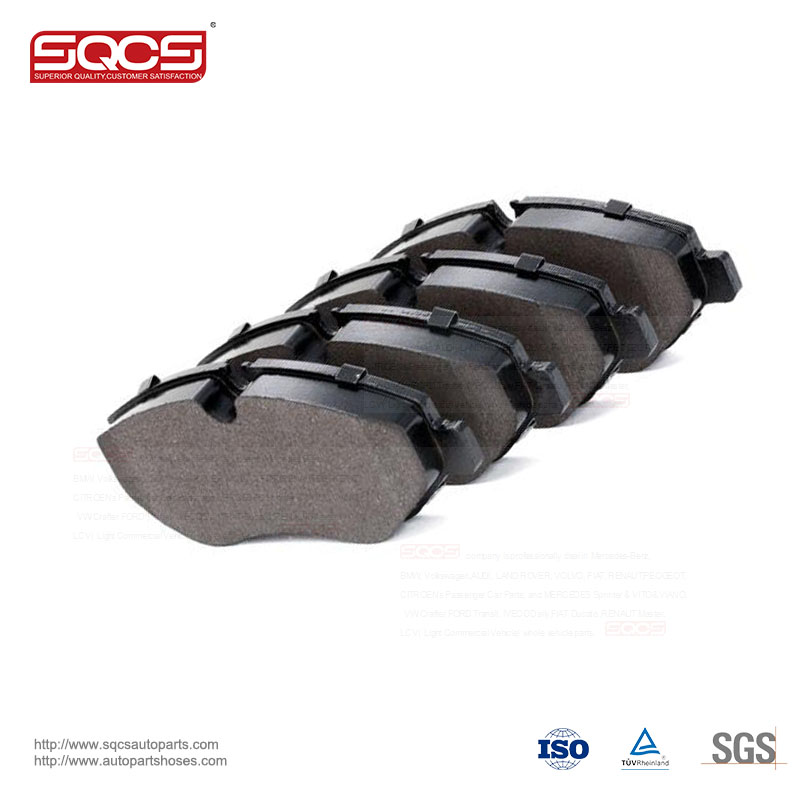 SQCS front brake system best quality brake pads 0044208320 for mercedes sprinter W906 J