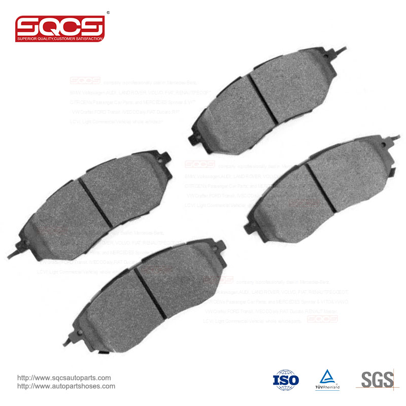 SQCS front brake system best quality brake pads 0044208320 for mercedes sprinter W906 J