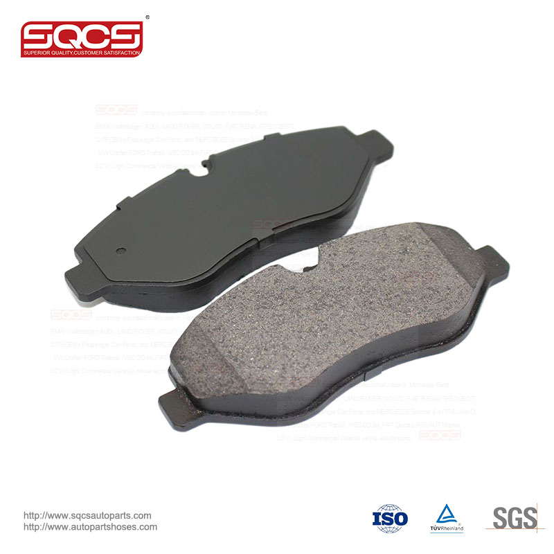 SQCS front brake system best quality brake pads 0044208320 for mercedes sprinter W906 J