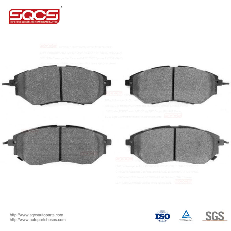 SQCS front brake system best quality brake pads 0044208320 for mercedes sprinter W906 J