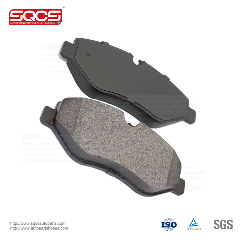 SQCS front brake system best quality brake pads 0044208320 for mercedes sprinter W906 J