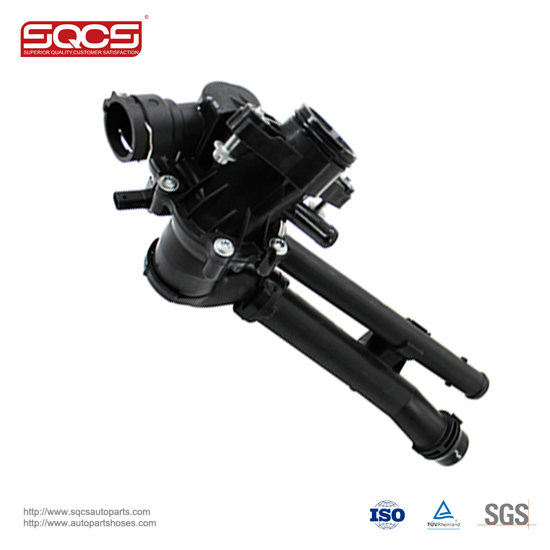 SQCS engine coolant thermostat assembly 2742000615 parts of thermostat assembly for Mercedes benz J