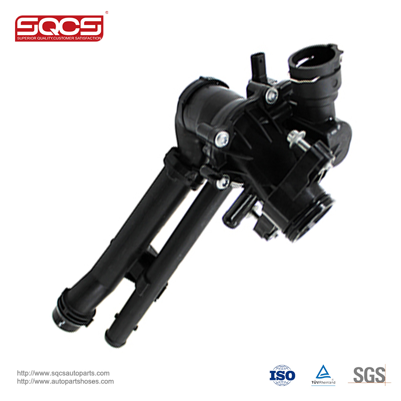 SQCS engine coolant thermostat assembly 2742000615 parts of thermostat assembly for Mercedes benz J