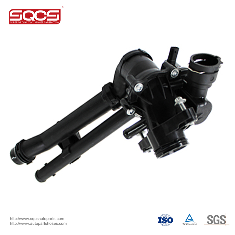 SQCS engine coolant thermostat assembly 2742000615 parts of thermostat assembly for Mercedes benz J