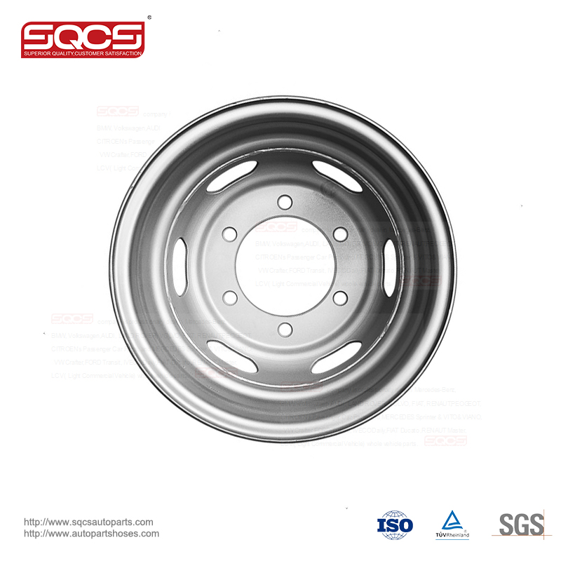 SQCS W904 chrome steel rim wheel 9044000002 Car wheels 16 inch rim wheels for mercedes sprinter J