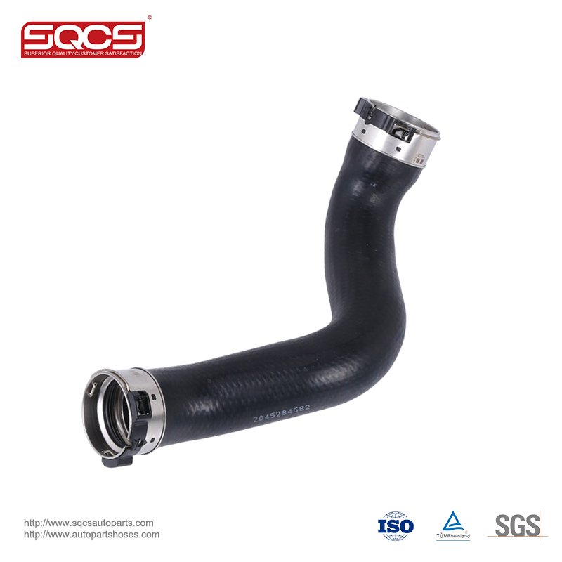 SQCS Left Intercooler 2045284582 Air turbo Intake Duct pipe For Mercedes Benz W204 W212 X204 207 J