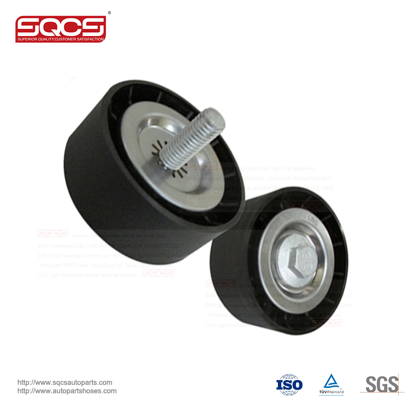 SQCS timing belt alternator tensioner pulley for Mercedes Benz Sprinter 906 VITO W639 W204 W211 W212 OM651 J