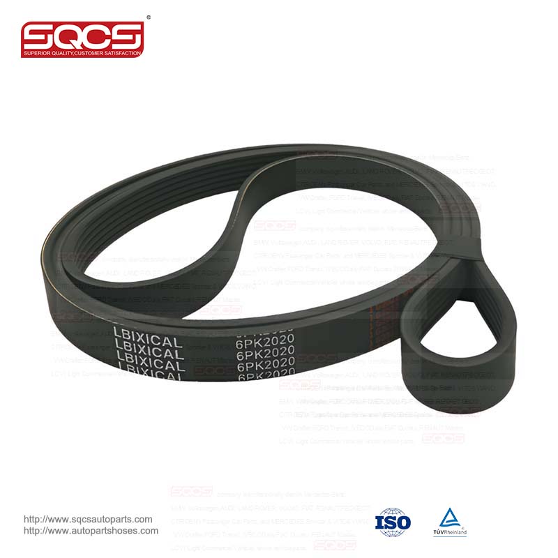 Hot Sell auto parts v-belt OE number 6PK2020 for IVECO A