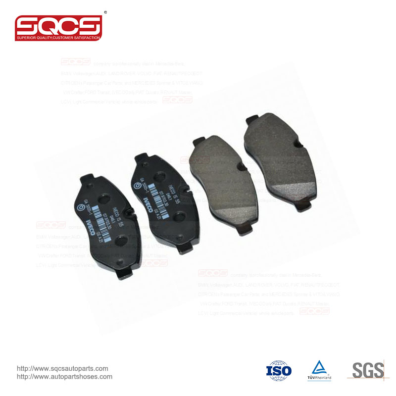 Sqcs auto parts brake pads OE 42561355 for Iveco Daily K