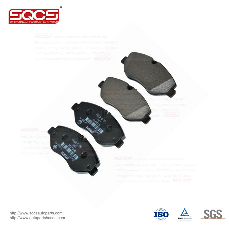 Sqcs auto parts brake pads OE 42561355 for Iveco Daily K