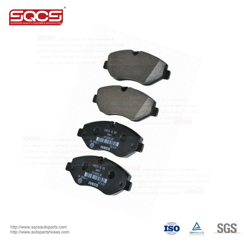 Sqcs auto parts brake pads OE 42561355 for Iveco Daily K