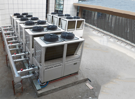 Kommerzielle Wärmepumpe in Indien