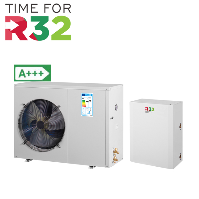 R32 Split Dc Inverter Air Source Heat Pump Heating