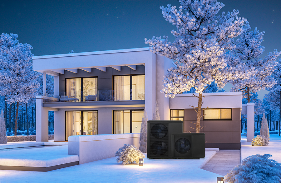 R290 DC invertör ısı pompası