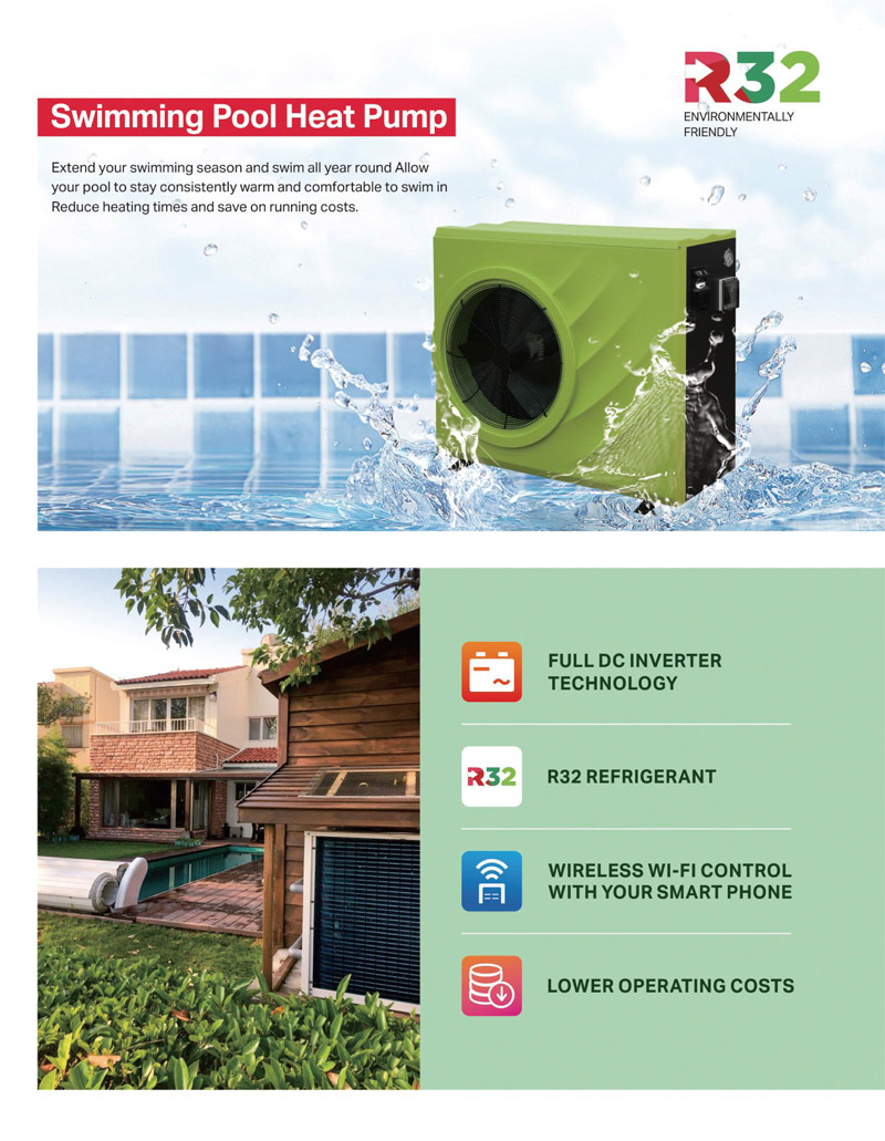 Inverter swimming pool heat pump Inverter swimming pool heat pump