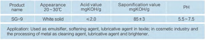 Polyethylene Glycol stearate ester