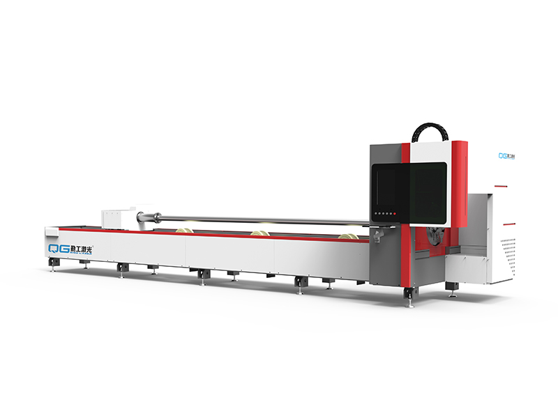 Double-chucks Tube Laser Cutting Machine