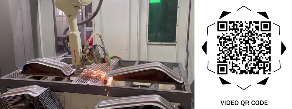 3d robot laser cutting machine