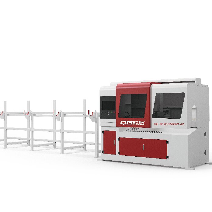 Front pull laser tube cutting machine