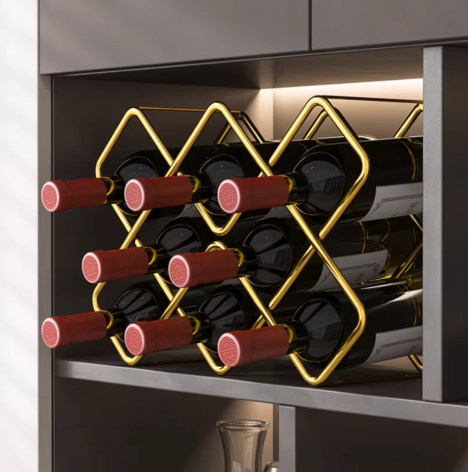 The Production Process of a Metal Wine Rack:Functions and Roles of Machines