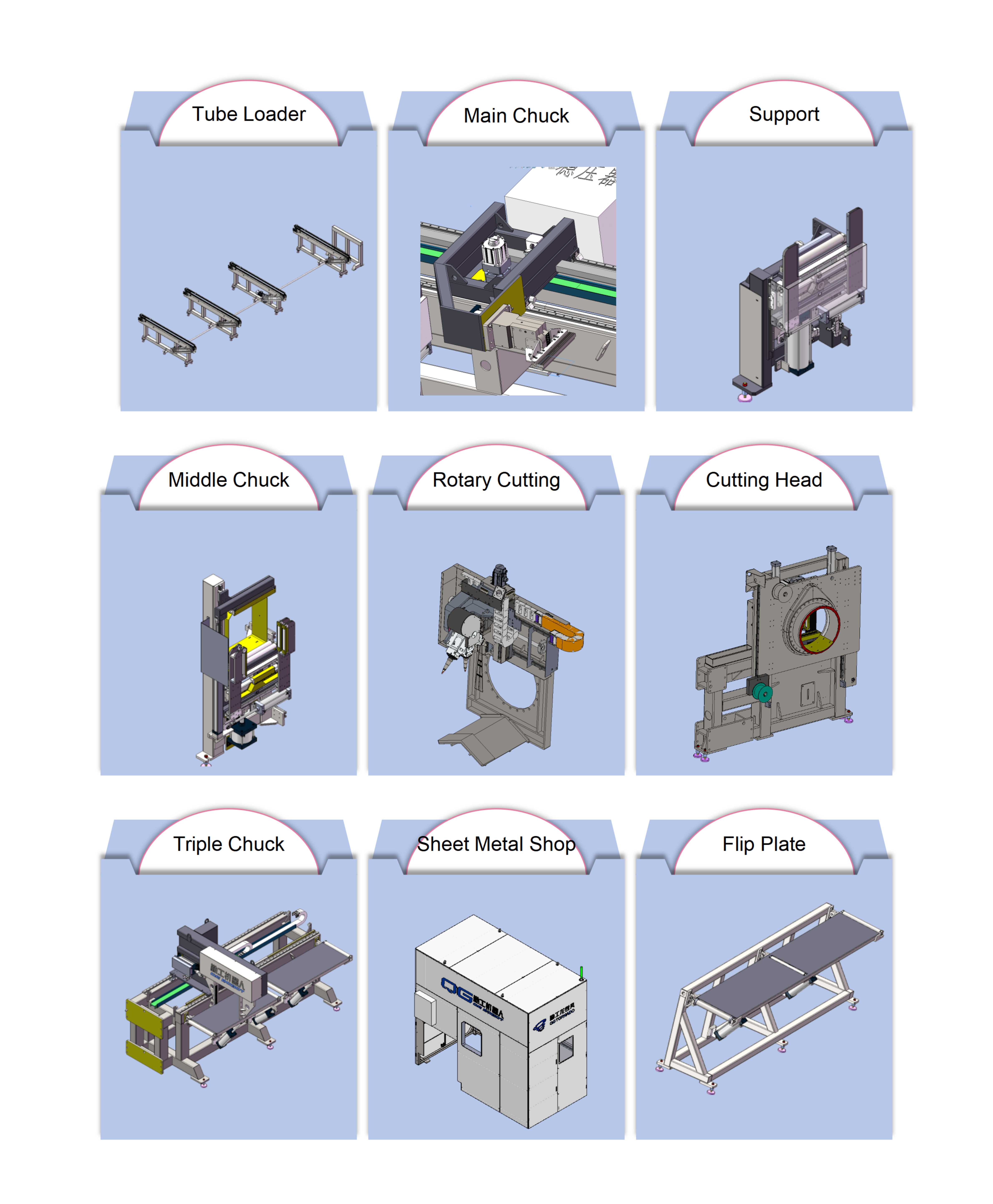 Laser Pipe Cutting Machine Laser Pipe Cutting Machine