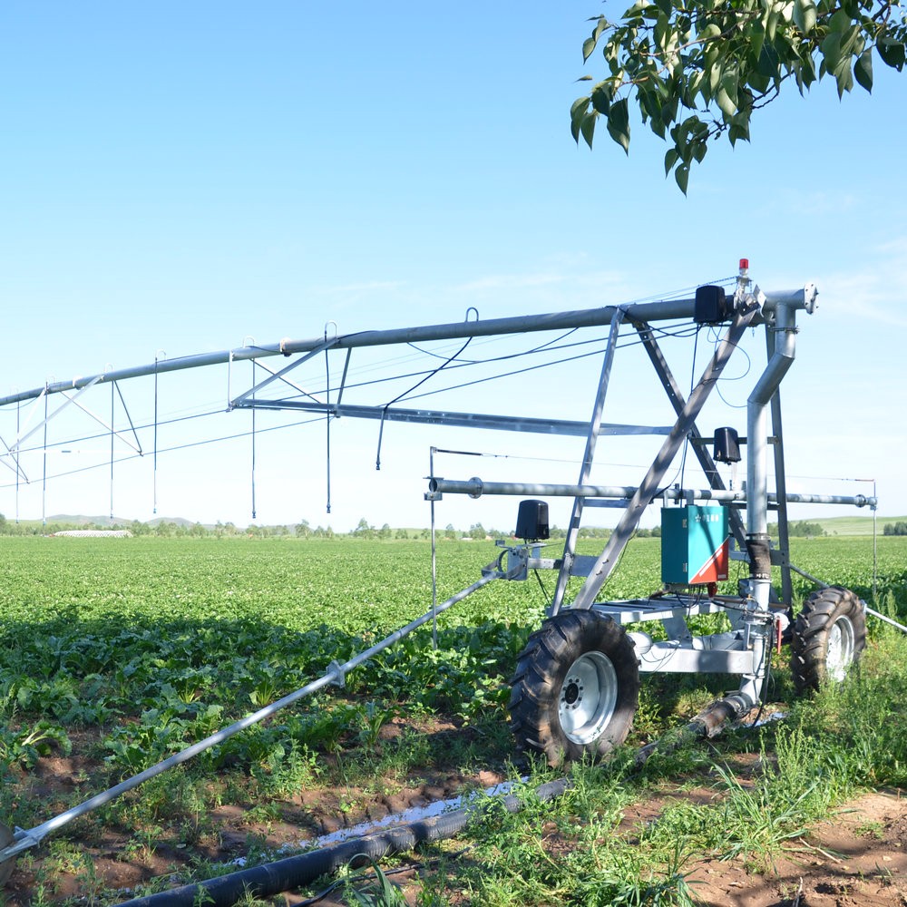 Supply Farm Lateral Irrigation Machine Factory Quotes OEM Two Wheel