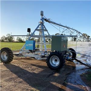 Linear Move Irrigation Machine with Pivot