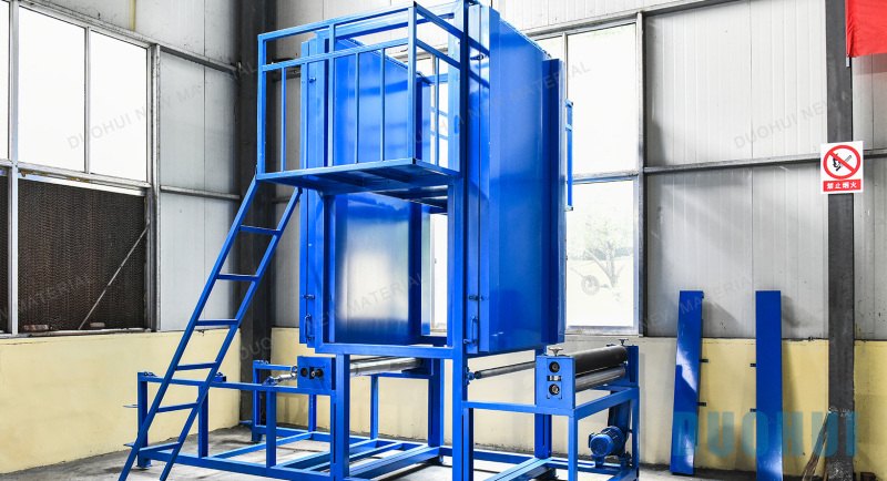 High Production Efficiency Cooling Evaporation Pad Line