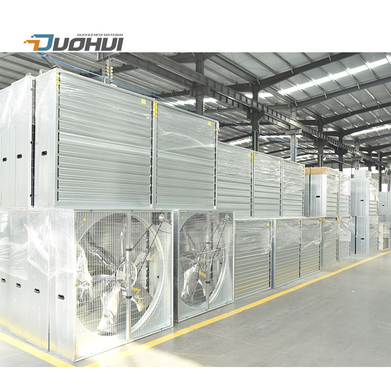 Kipas Ekzos Dipasang di Dinding Lembaran Bergalvani