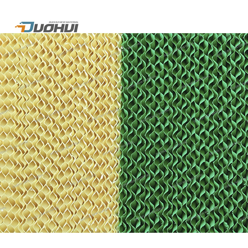 Honeycomb Evaporative Cooling Pad Wet Curtain For Greenhouse