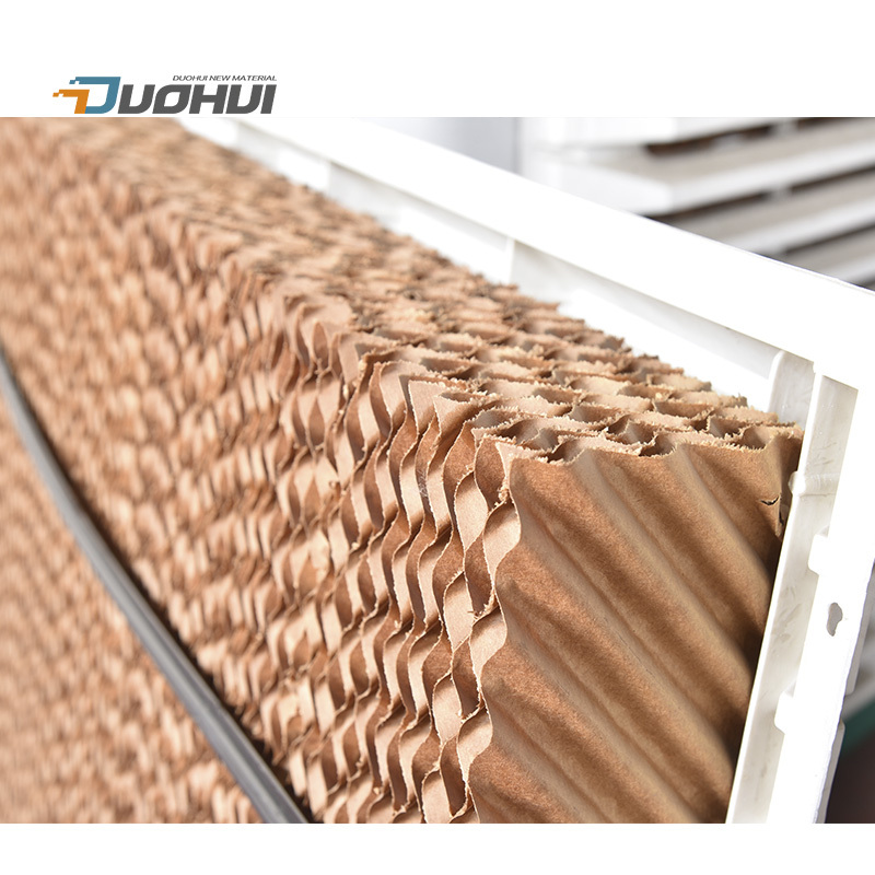 Honeycomb Evaporative Cooling Pad Wet Curtain For Greenhouse