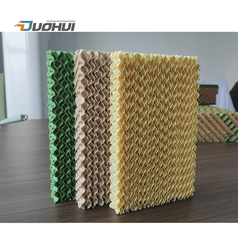 Honeycomb Evaporative Cooling Pad Wet Curtain For Greenhouse