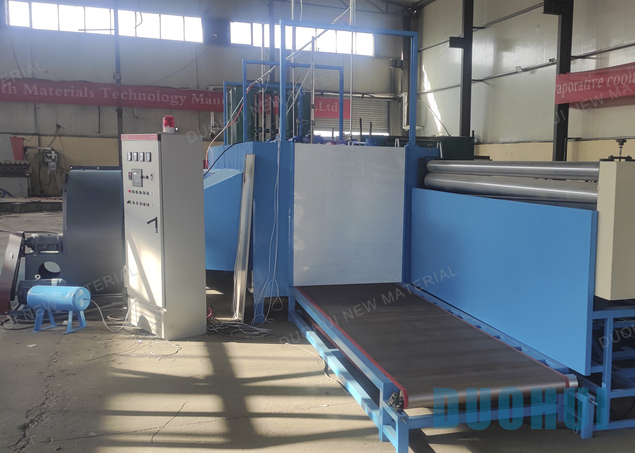 auto cooling pad production line