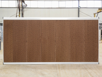 High-density evaporative honeycomb cooling pads