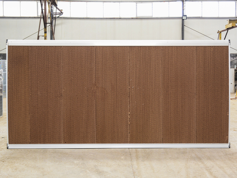 High-density evaporative honeycomb cooling pads