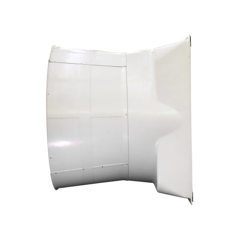 Industrial louvered pig house exhaust fan