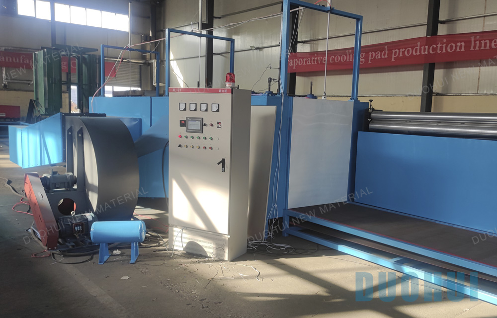 cooling pad production line