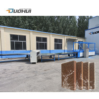 Evaporative cooler pads making machine