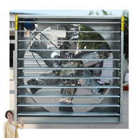 Negative galvanized box fan greenhouse cooling exhaust fan