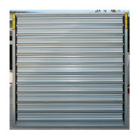 Negative galvanized box fan greenhouse cooling exhaust fan