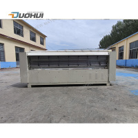 Cooling pad production line for making cooling pads