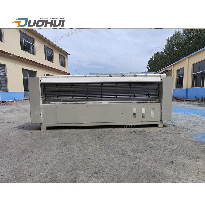 Cooling pad production line for making cooling pads