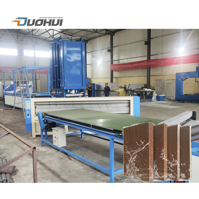 Линия по производству охлаждающих подставок для изготовления испарительных охлаждающих подставок