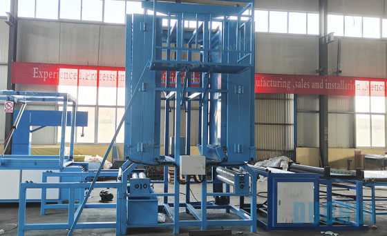 Evaporative cooling pad making machine equipment
