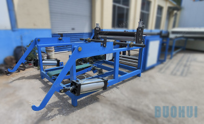 Honey Comb Cooling Pad Production Line Evaporative Cooling Pad Making Machine