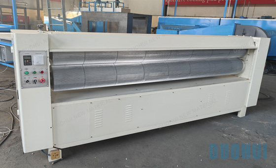 Dây chuyền sản xuất tấm làm mát máy gấp nếp máy giấy gợn sóng