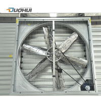 Greenhouse ventilation exhaust fan with motor