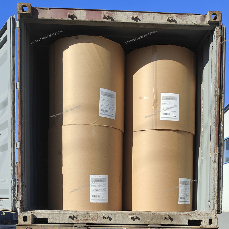 Brown Kraft paper roll for making cooling pad resin coated Kraft paper