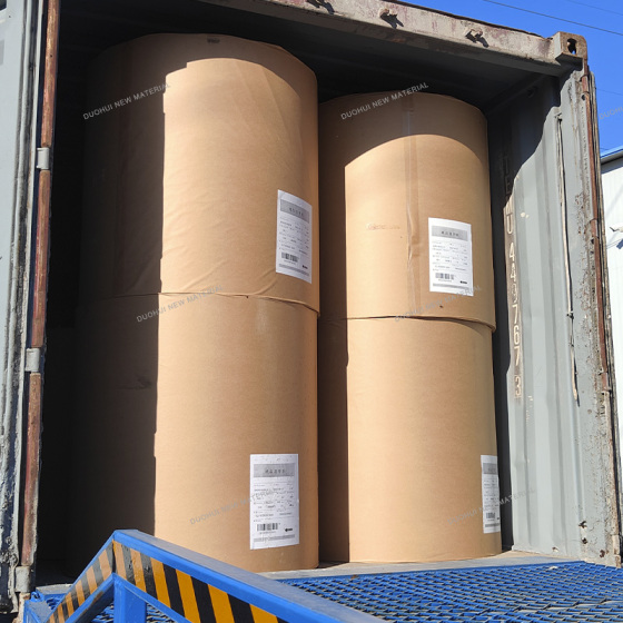 Kraft paper resin coated type for making cooling pad