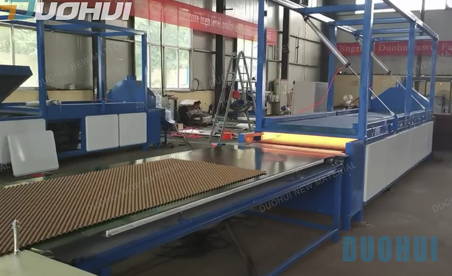 Evaporative cooling pad production line #1100 type